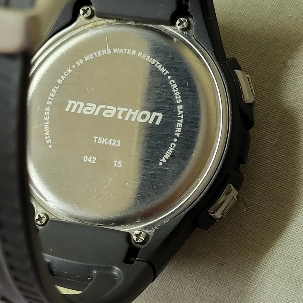 Marathon 50 meters water resistant watch